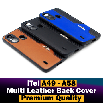 iTel A49 Back Cover Soft Leather Case For iTel A49 - Image 2