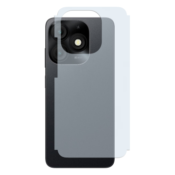 iTel A50 Back Protector Carbon Fiber Matte Soft Skin Sheet - Image 2