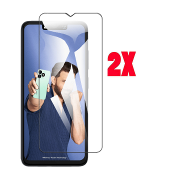 iTel A50 Glass Protector Polish Screen Tempered For - 2Pcs - Image 2