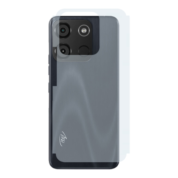 iTel A60 Carbon Fiber Back Skin - Matte Protective Film - Image 2