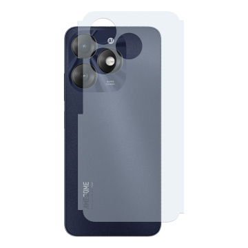 iTel A70 Back Protector Skin Matte Style Protector For iTel A70  - Image 2