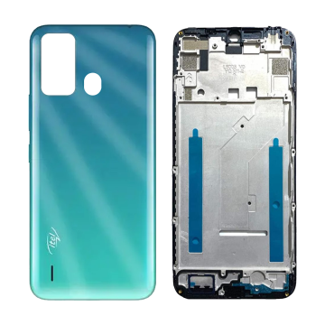 iTel Vision 1 Pro Rear Complete Body Casing Housing Replacement For iTel Vision 1 Pro - Blue - Image 2