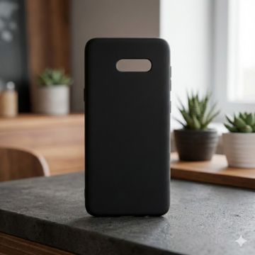 LG G8x ThinQ Soft Plain Black Cover