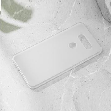 LG V30 Matte Style Sides Transparent Silicone Case - Image 2