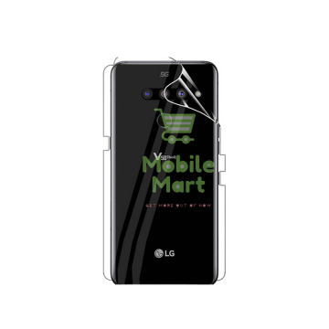 LG V50 ThinQ Back Protection Clear Jelly Soft Ultra Clear Jell For LG V50 ThinQ - Image 2