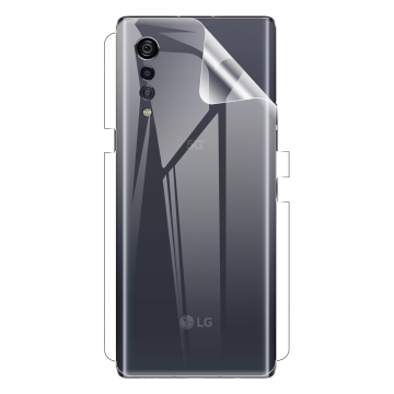 LG Velvet Back Protection Clear Jelly Soft Ultra Clear Jell For LG Velvet  - Image 2
