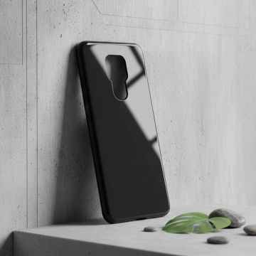 Motorola Moto G Play 2021 Soft Plain Black Case Mobile Cover - Image 2