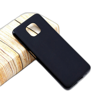 Motorola Moto G Power 2021 Soft Plain Black Case - Image 2