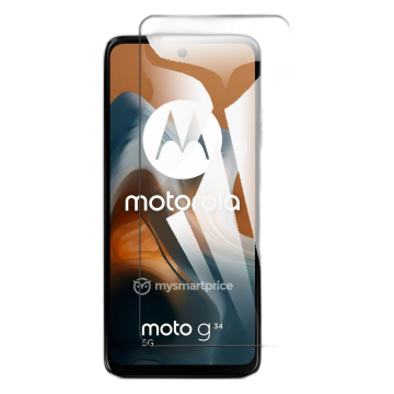 Motorola Moto G34 Glass Protector simple Tempered Glass For Motorola Moto G34  - Image 2