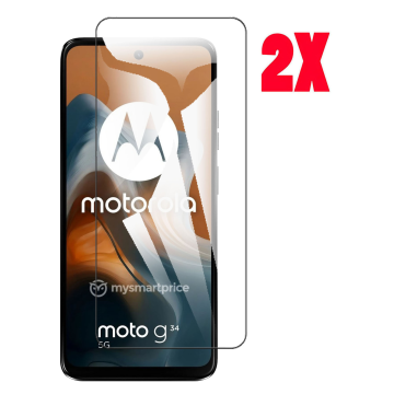 Motorola Moto G34 Glass Protector simple Tempered Glass For Motorola Moto G34  - Image 2