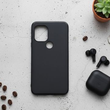 Motorola Moto G7 Play Soft Plain Black Mobile Cover