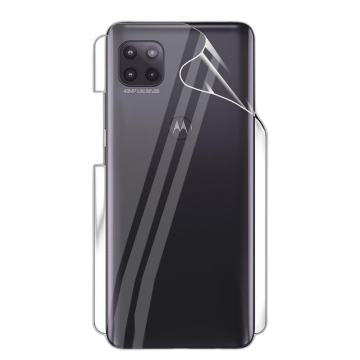 Motorola One 5G Ace Back Protection Clear Jelly Soft Ultra Clear Jell For Motorola One 5G Ace 