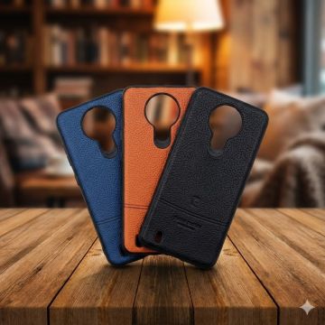 Nokia 1.4 Back Cover Multicolour Soft Case For Nokia 1.4 - Leather - Image 2