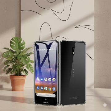 Nokia 2.2 Transparent Soft Crystal Clear Case - Image 2