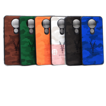 Nokia 3.4 Back Cover Soft Leather Markhor Style Case For Nokia 3.4 - Image 2