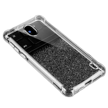 Nokia C1 Transparent Extra Bumper Anti Shock Soft Crystal Clear Case
