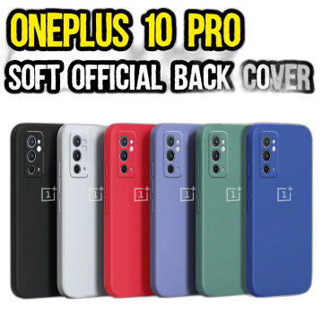 OnePlus 10 Pro Official Logo Silicon Case - Official Case {Multi Colors} For OnePlus 10 Pro