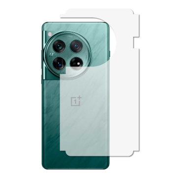 OnePlus 12 Back Protector Carbon Fiber Matte Soft Skin Sheet - Image 2