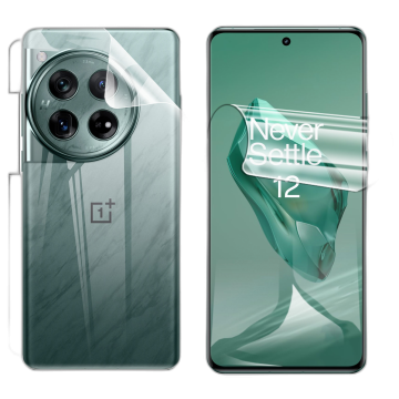 OnePlus 12 Front & Back Protection Clear Jelly Soft Ultra Clear Jell For OnePlus 12 - Image 2