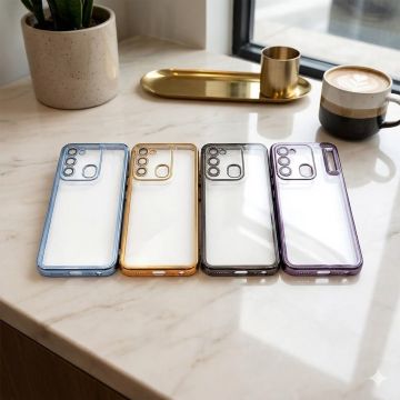 OnePlus 5 Chrome Border Soft Camera Protection Mobile Cover