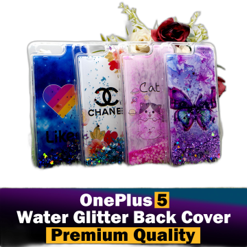 OnePlus 5 Water Glitter Shiny Soft Silicon Case - Image 2