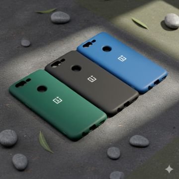 OnePlus 5T A+ Quality Soft Official Case Multicolour - Image 2