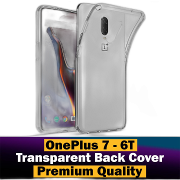 OnePlus 6T Transparent Anti Shock Crystal Clear Case
