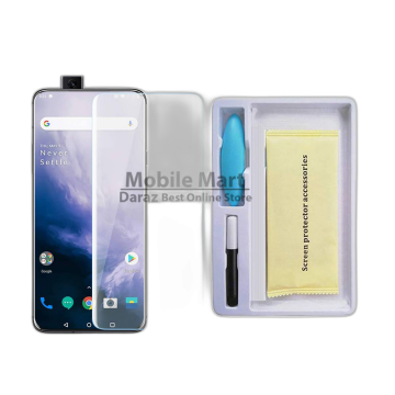 OnePlus 7 Pro Front UV Tempered Glass Protector For Fully Curved Glass For OnePlus 7 Pro - Image 2