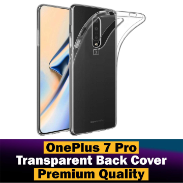 OnePlus 7 Pro Transparent Anti Shock Soft Crystal Clear Case Mobile Cover - Image 2
