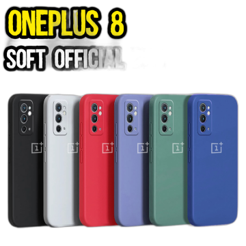 OnePlus 8 Official Logo Silicon Case - Official Case {Multi Colors} For OnePlus 8 - Image 2