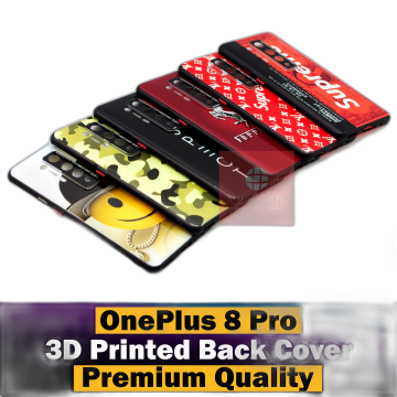 OnePlus 8 Pro 3D Printed Design Button Mobile Cover - Image 2