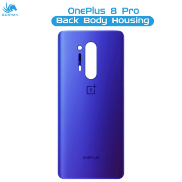 OnePlus 8 Pro Rear Back Body Casing Housing Replacement Battery Back Door For OnePlus 8 Pro - Blue - Image 2