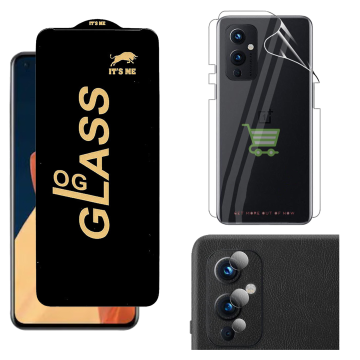 OnePlus 9 360¬∞ Clear Kit: OG Glass + Back Jelly Camera Guard - Image 2