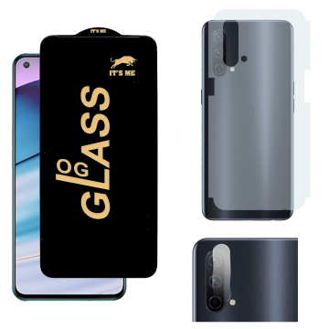 OnePlus Nord CE 5G 3-in-1 Kit: OG Glass + Carbon Back Camera Protector - Image 2