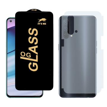 OnePlus Nord CE 5G Combo: OG Glass Screen Protector + Carbon Back Skin - Image 2
