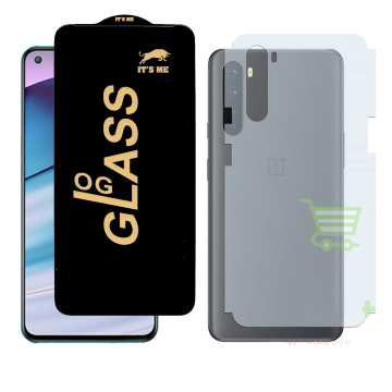 OnePlus Nord Combo: OG Glass Screen Protector + Carbon Back Skin - Image 2