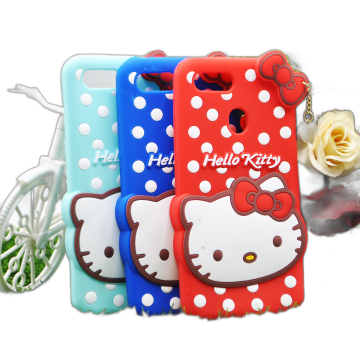 Oppo A12 Back Cover Hello Kitty Soft Silicone Ladies Case For A12