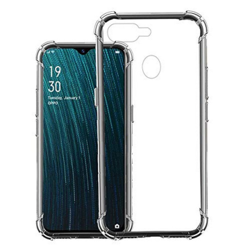 Oppo A12 Transparent Extra Bumper Anti Shock Soft Crystal Clear Case - Image 2