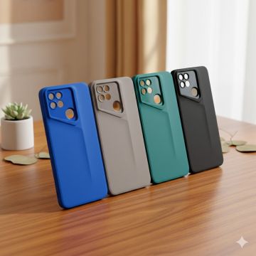 Oppo A15s Multicolour Soft Matte Camera Protection Mobile Cover - Image 2