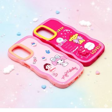 Oppo A16 Wave Kitty Mobile Cover - Image 2