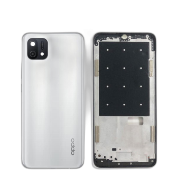 Oppo A16e White Housing - Image 2