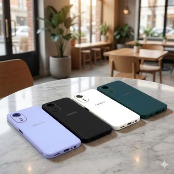 Oppo A17 Back Glass Case Mobile Cover - Image 2