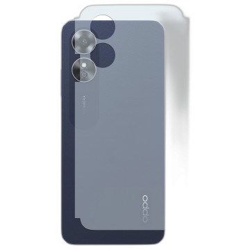 Oppo A17 Back Protector Skin Matte Style Protector For Oppo A17  - Image 2