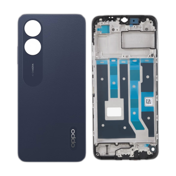 Oppo A17 Black Housing - Image 2