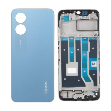 Oppo A17 Blue Housing - Image 2
