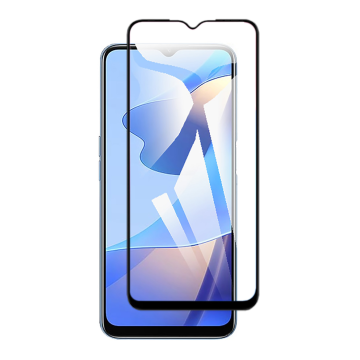 Oppo A17 Full Screen Protector 9D Tempered Glass Protector For Oppo A17  - Image 2