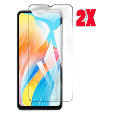 Oppo A18 Glass Protector simple Tempered Glass For Oppo A18  - Image 2