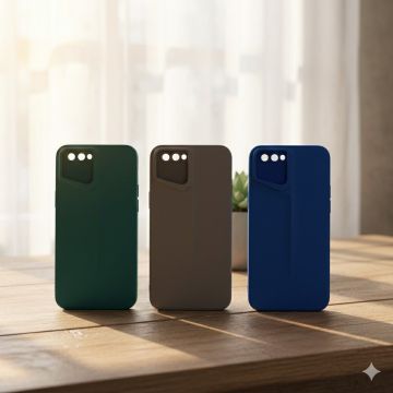 Oppo A1k Multicolour Soft Matte Camera Protection Cover