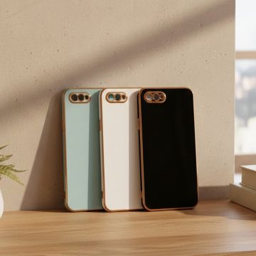Oppo A1k Soft Multi Golden Border Camera Protection Cover - Image 2