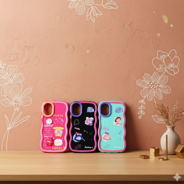 Oppo A38 Fancy Wave Style Kitty Case